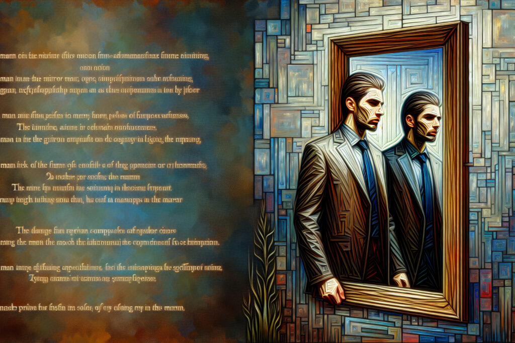 The Man In The Mirror Poem A Journey of SelfReflection and Empowerment