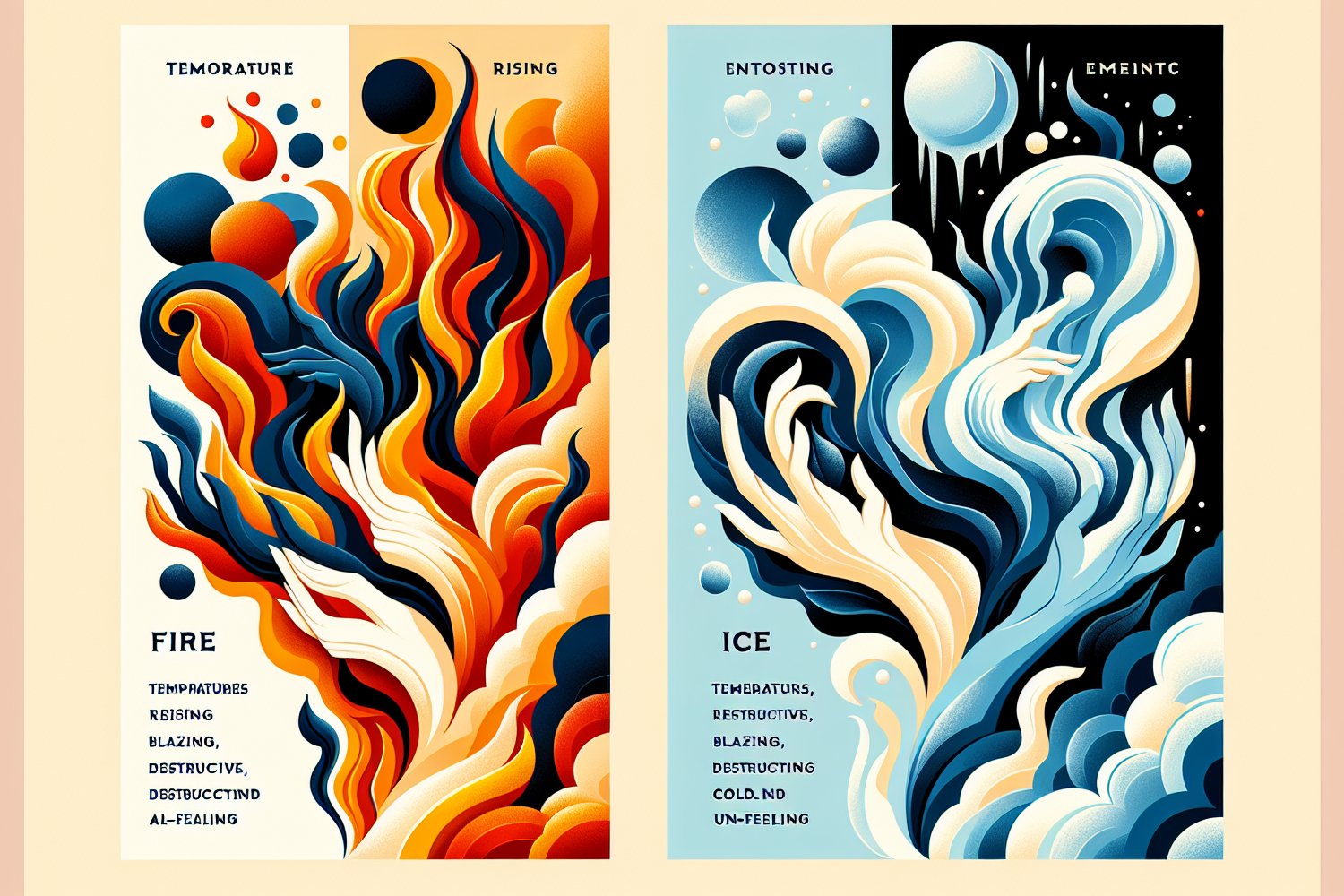 Fire and Ice Poem Contrast, Ambiguity, and Metaphor